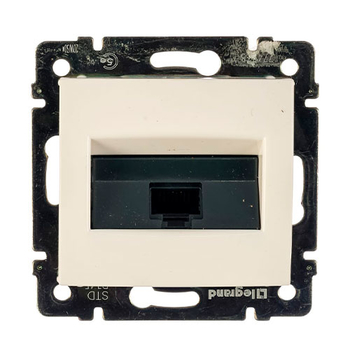 Информационная розетка Legrand Valene RJ45 UTP 5 кат 1 выход б/з белая - Электрика, НВА - Выключатели и розетки - Розетки - . Магазин оборудования для автономного и резервного электропитания Ekosolar.ru в Кашире