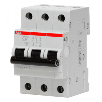 Автоматический выключатель ABB SH203L 3P 63А (С) 4,5 kA - Электрика, НВА - Модульное оборудование - Автоматические выключатели - . Магазин оборудования для автономного и резервного электропитания Ekosolar.ru в Кашире