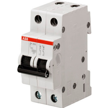 Автоматический выключатель ABB SH202L 2P 25А (С) 4,5kA - Электрика, НВА - Модульное оборудование - Автоматические выключатели - . Магазин оборудования для автономного и резервного электропитания Ekosolar.ru в Кашире