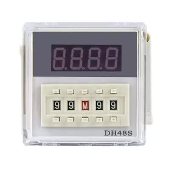 Реле времени цифровое 220V DH48S-2Z AC Энергия - Электрика, НВА - Реле, автоматизация и управление - Реле времени - . Магазин оборудования для автономного и резервного электропитания Ekosolar.ru в Кашире