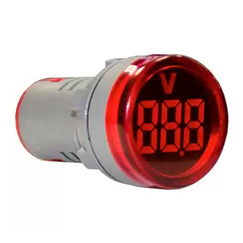 Индикатор значения напряжения AD22-RV красный Энергия - Электрика, НВА - Устройства управления и сигнализации - Сигнальная аппаратура - . Магазин оборудования для автономного и резервного электропитания Ekosolar.ru в Кашире