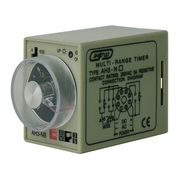 Реле времени 220V AH3-NB (3s - 30 min) AC Энергия, 100 шт - Электрика, НВА - Реле, автоматизация и управление - Реле времени - . Магазин оборудования для автономного и резервного электропитания Ekosolar.ru в Кашире