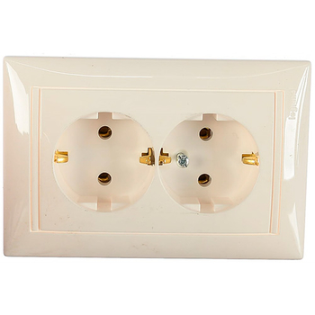 Розетка Legrand Valena 2X2К+З в сборе белая - Электрика, НВА - Выключатели и розетки - Розетки - . Магазин оборудования для автономного и резервного электропитания Ekosolar.ru в Кашире