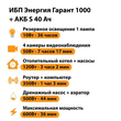 ИБП Энергия Гарант 1000 + Аккумулятор S 40 Ач - 12В (600Вт - 36мин) - ИБП и АКБ - ИБП для котлов - . Магазин оборудования для автономного и резервного электропитания Ekosolar.ru в Кашире