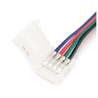 Комплект коннекторов Apeyron Electrics 09-12 (2 клипсы с проводами) для RGB-светодиодной ленты 12В IP20 10 мм - Светильники - Cветодиодные ленты - . Магазин оборудования для автономного и резервного электропитания Ekosolar.ru в Кашире