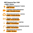ИБП Энергия Про 1500 + Аккумулятор S 100 Ач - 12В (1100Вт - 50мин) - ИБП и АКБ - ИБП для котлов - . Магазин оборудования для автономного и резервного электропитания Ekosolar.ru в Кашире